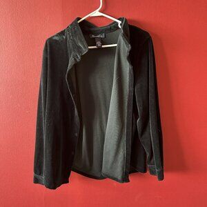 Black Velvet Jacket